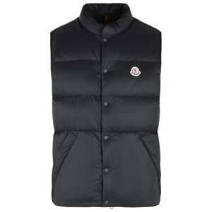 Moncler 'Tuquerouye' Black Polyamide Vest Men